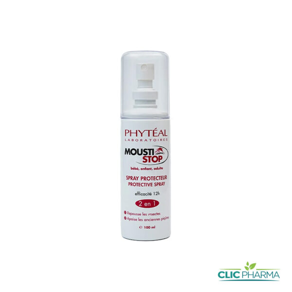 PHYTEAL MOUSTISTOP SPRAY PROTECTEUR A L'ALOE VERA 100ML