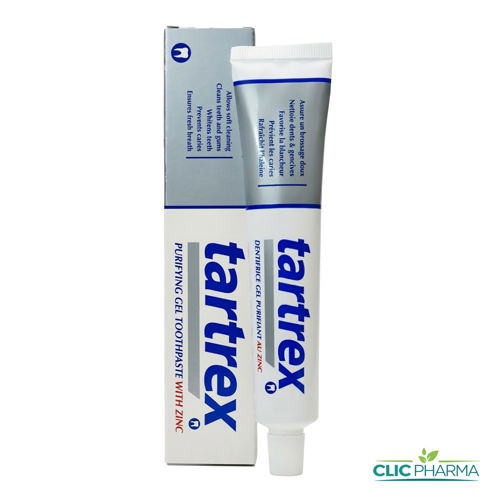 PHYTEAL TARTREX DENTIFRICE PURIFIANT AU ZINC 80ML