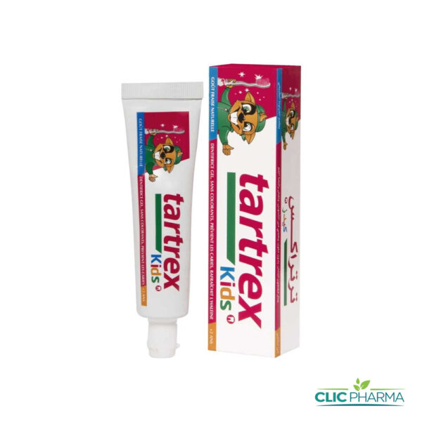 PHYTEAL TARTREX KIDS DENTIFRICE GEL FRAISE +2ANS 50ML