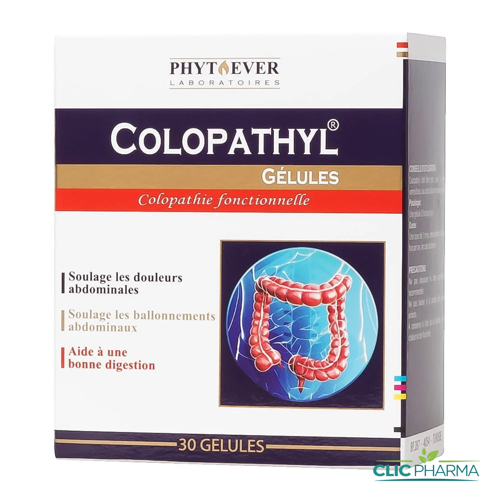 PHYTOEVER COLOPATHYL DOULEUR ABDOMINALE (30 GELULES)