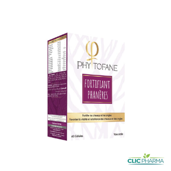 PHYTOFANE FORTIFIANT CHEVEUX ET ONGLES (60 GÉLULES)