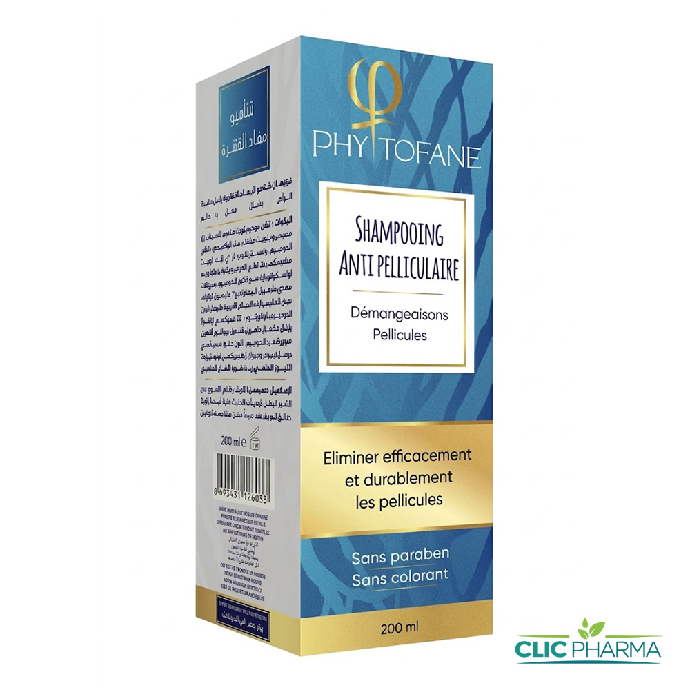 PHYTOFANE SHAMPOING ANTI PELLCULAIRE 200ML