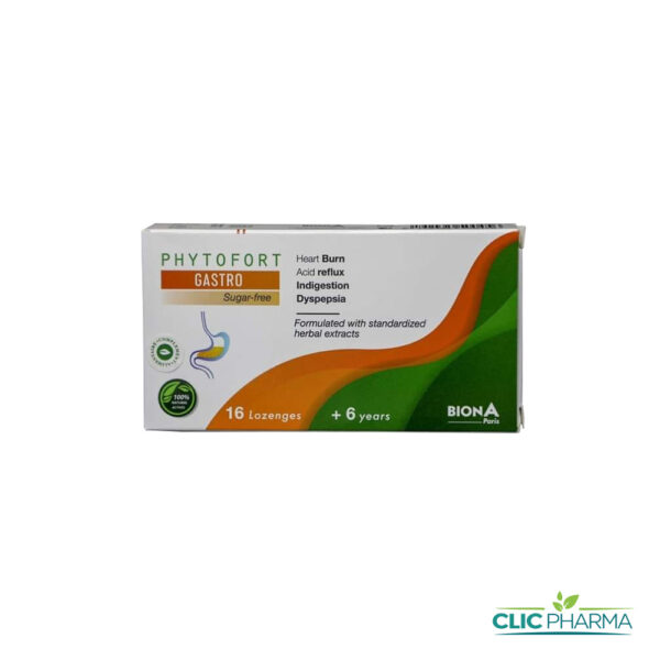 PHYTOFORT GASTRO +6ANS (16 PASTILLES)