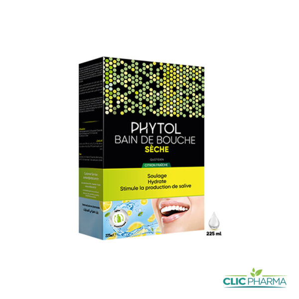 PHYTOL BAIN BOUCHE SÈCHE CITRON FRAICHE 225ML