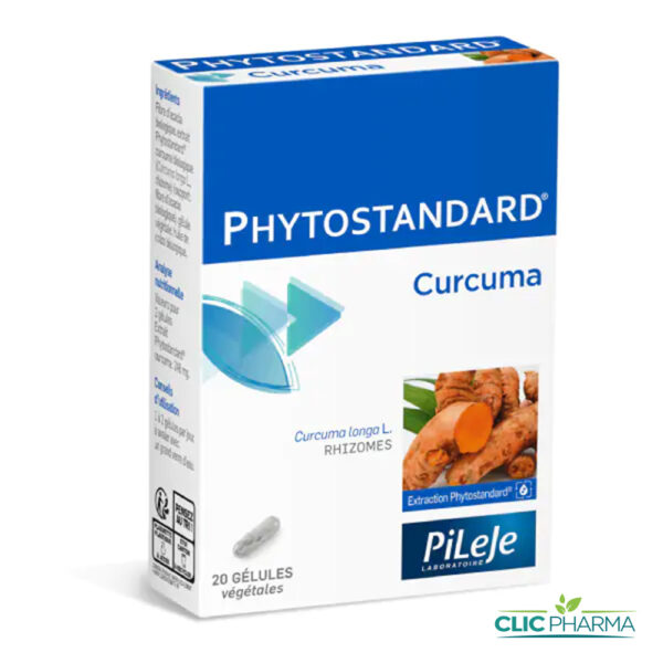 PHYTOSTANDAR CURCUMA (20 GÉLULES)