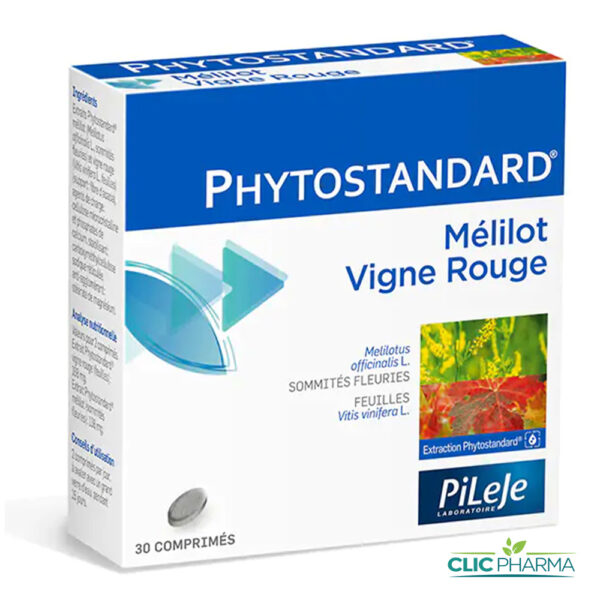 PHYTOSTANDAR MELILOT VIGNE ROUGE (30 COMPRIMES)