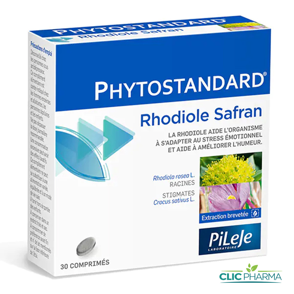 PHYTOSTANDAR RHODIOLE SAFRAN (30 COMPRIMES)