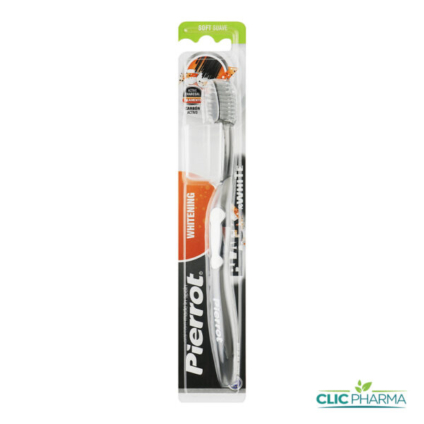 PIERROT BROSSE A DENTS ACTIVE CHARCOAL BLANCHEUR (REF: 70)