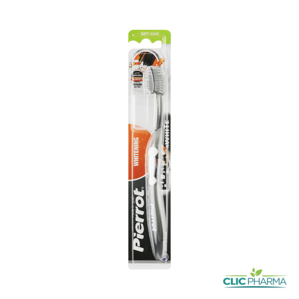PIERROT BROSSE À DENTS ACTIVE CHARCOAL BLANCHEUR REF 70