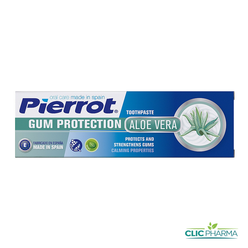 PIERROT DENTIFRICE GUM PROTECTION ALOE VERA 75ML