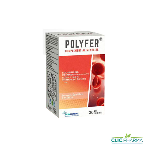 POLYFER (30 GÉLULES)