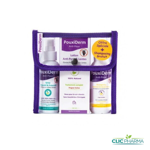 POUXIDERM PACK ANTI-POUX (SHAMPOING GRATUIT)