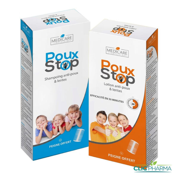 POUXSTOP COFFRET (LOTION + SHAMPOOING)