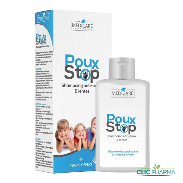 POUXSTOP SHAMPOOING ANTI-POUX LENTES 100ML