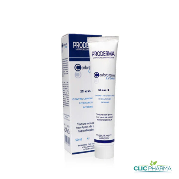 PRODERMA CONFORT CRÈME MAINS 2EN1 50ML