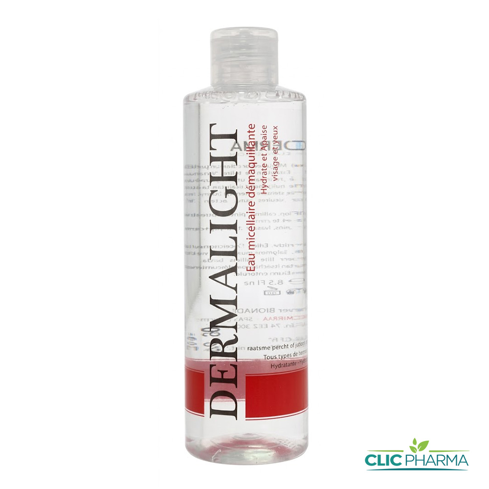 PRODERMA DERMALIGHT EAU MICELL DEMAQ VISAGE YEUX 250ML