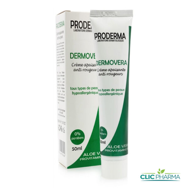 PRODERMA DERMOVERA CREME APAISANTE ANTI-ROUGEURS 50ML