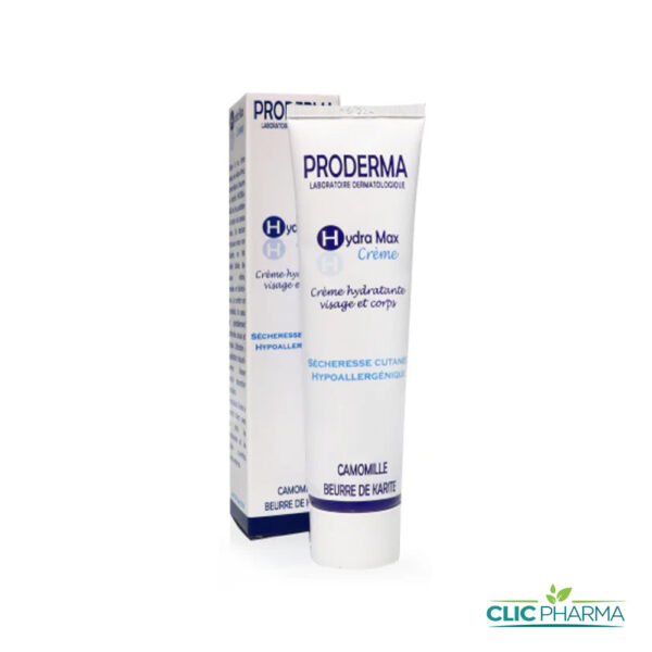 PRODERMA HYDRA MAX CRÈME HYDRATANTE VISAGE CORPS 100ML