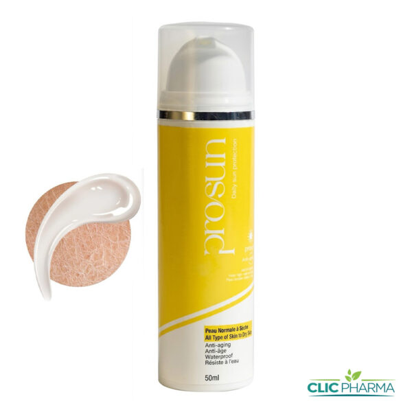 PROSUN ECRAN SOLAIRE PEAU NORMALE A SECHE SPF50+ 50ML