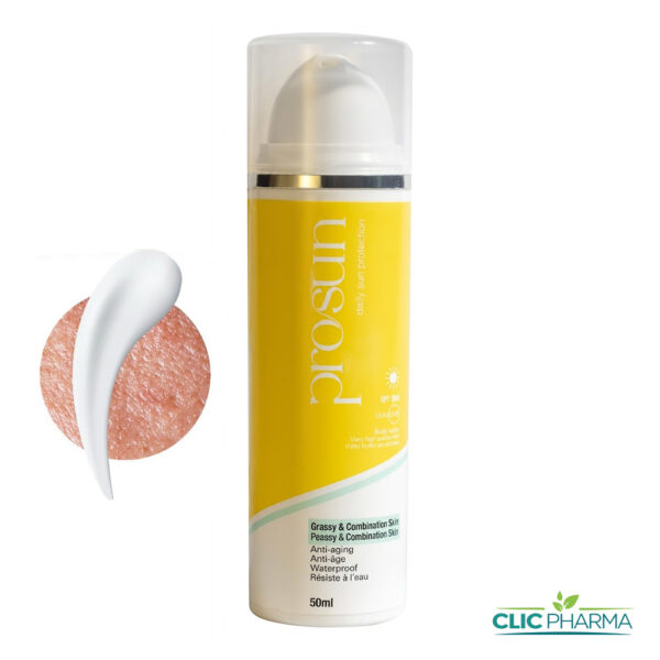 PROSUN ECRAN SOLAIRE PEAU MIXTE A GRASSE SPF50+ 50ML