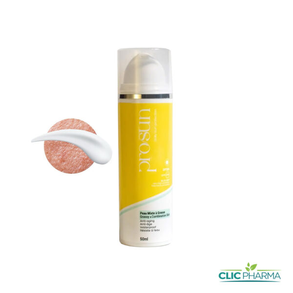 PROSUN ECRAN SOLAIRE PEAU MIXTE À GRASSE SPF50+ 50ML