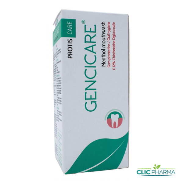 PROTIS GENCICARE BAIN DE BOUCHE AU MENTHOL 125ML