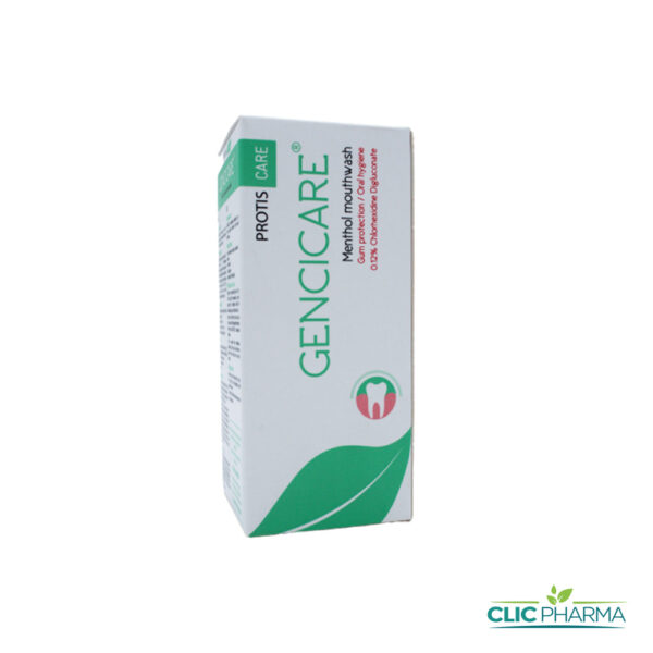 PROTIS GENCICARE BAIN DE BOUCHE AU MENTHOL 125ML