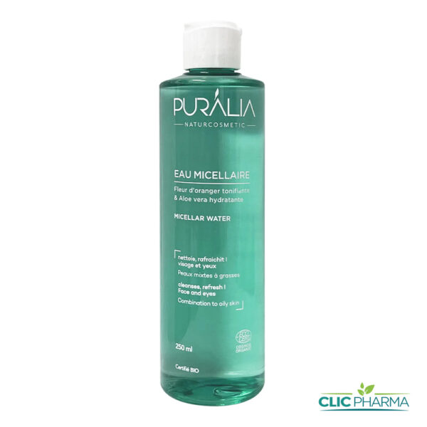 PURALIA EAU MICELLAIRE PEAUX MIXTES A GRASSES 250ML