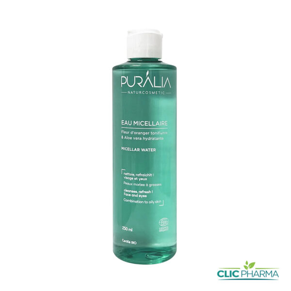 PURALIA EAU MICELLAIRE PEAUX MIXTES À GRASSES 250ML