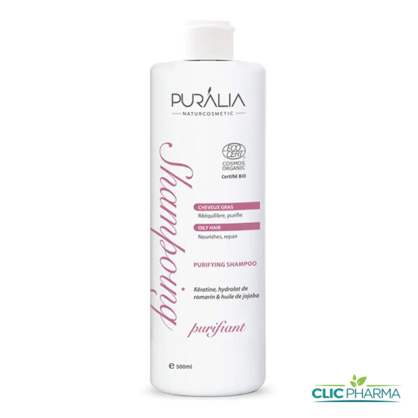 PURALIA SHAMPOOING PURIFIANT CHEVEUX GRAS 500ML
