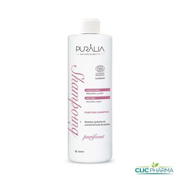 PURALIA SHAMPOING PURIFIANT CHEVEUX GRAS 500ML