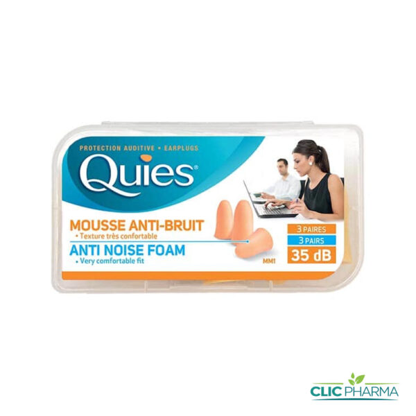 QUIES MOUSSE (3 PAIRES)