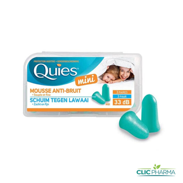 QUIES MOUSSE MINI (3 PAIRES)