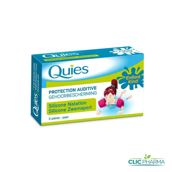 QUIES SILICONE ENFANT (3 PAIRES)