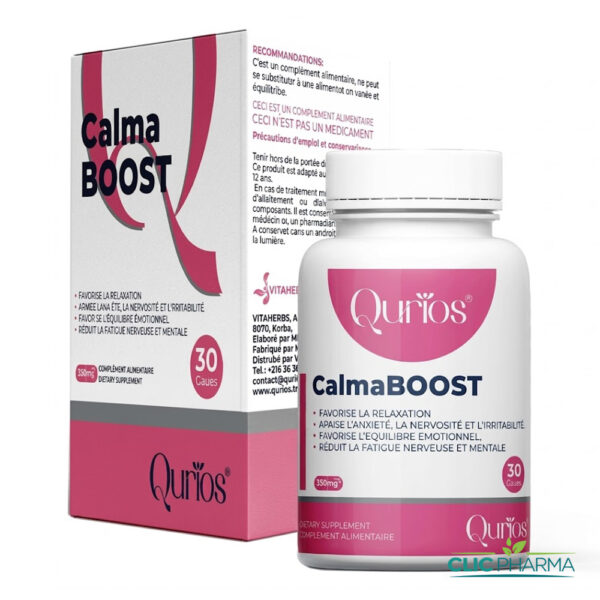 QURIOS CALMA BOOST (30 GELULES)