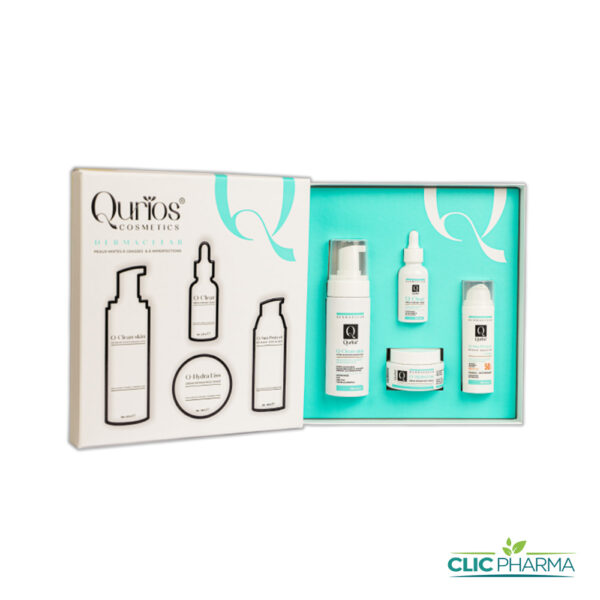 QURIOS COFFRET DERMACLEAR PEAUX MIXTES À GRASSES