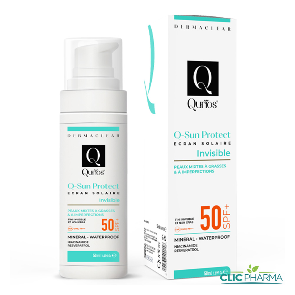 QURIOS ECRAN SUN PROTECT INVISIBLE SPF 50+ PMG 50ML