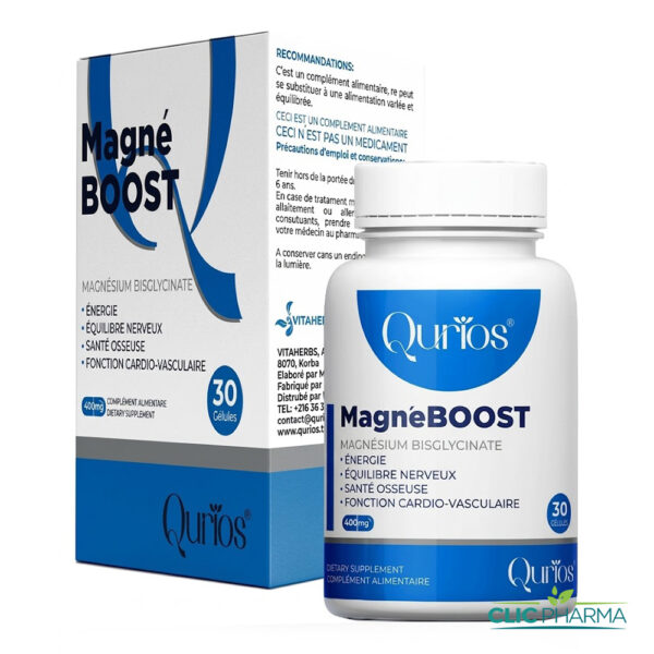 QURIOS MAGNE BOOST (30 GELULES)