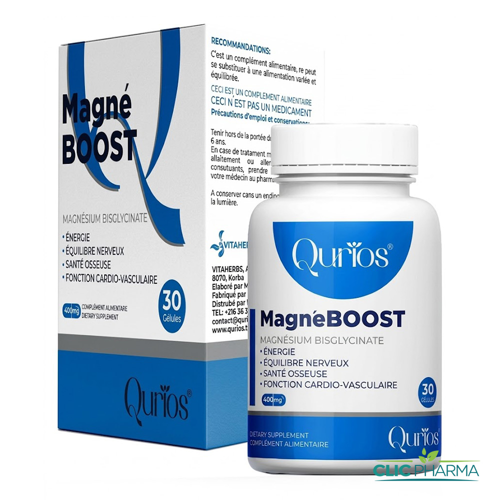 QURIOS MAGNE BOOST GELULES B 30