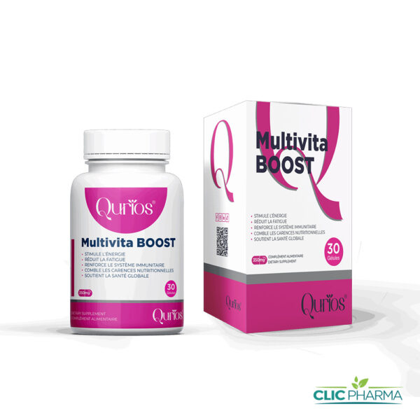 QURIOS MULTIVITA BOOST (30 GÉLULES)