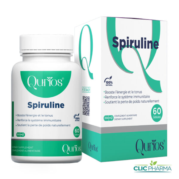 QURIOS SPIRULINE (60 GELULES)