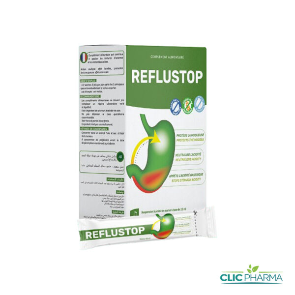 REFLUSTOP ANTI-ACIDES (20 SACHETS 10ML)