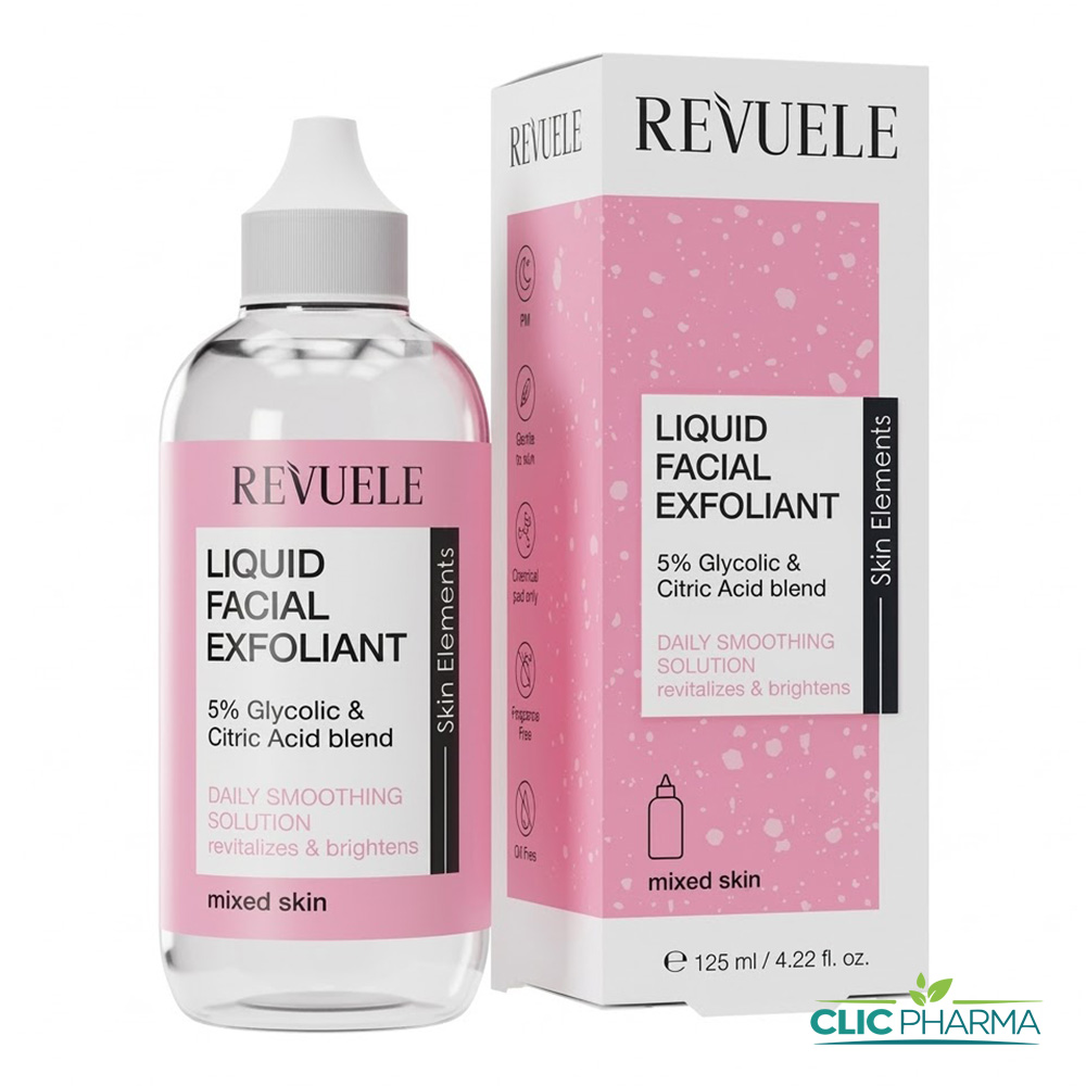 REVUELE LIQUIDE EXFOLIANT 5% GLICOLIC & CITRIC ACID 125ML