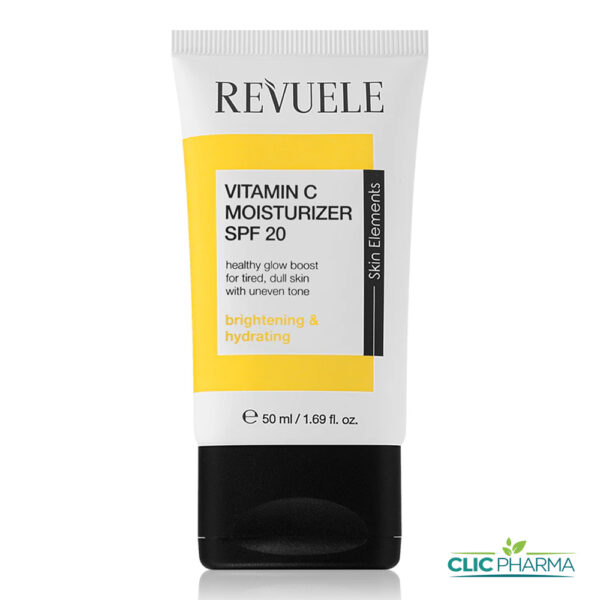 REVUELE VITAMIN C CREME HYDRATANTE ECLAIRCISSANTE SPF20 50ML