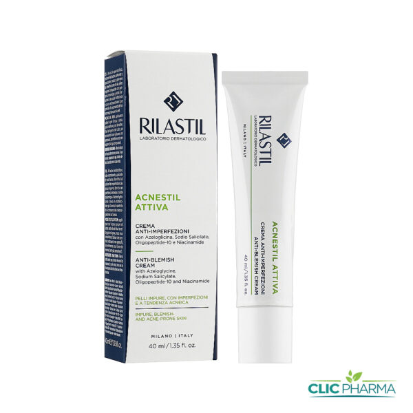 RILASTIL ACNESTIL ATTIVA CRÈME ANTI-IMPERFECTIONS 40ML