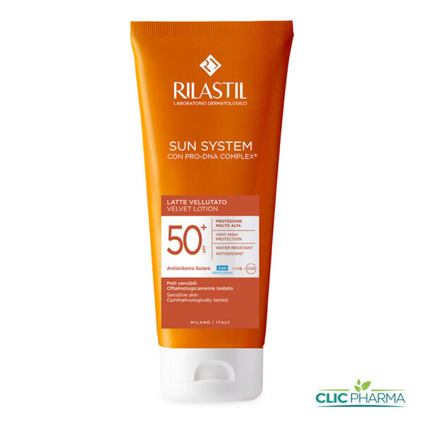 RILASTIL SUN SYSTEM LAIT SOLAIRE VELOUTE SPF50+ 200ML