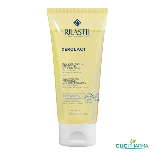 RILASTIL XEROLACT HUILE NETTOYANTE PEAUX SENSIBLES 200ML