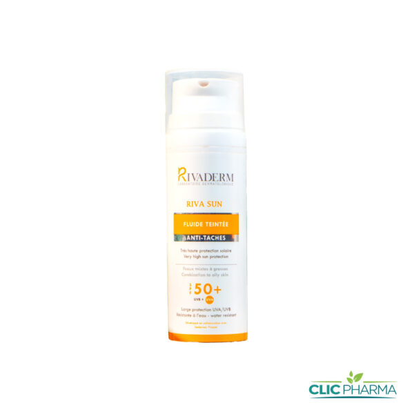 RIVADERM ECRAN RIVA SUN FLUIDE TEINTÉ SPF50+ 50ML