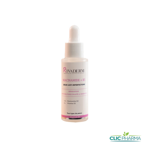 RIVADERM NIACINAMIDE +B5 SÉRUM ANTI-IMPERFECTIONS 30ML