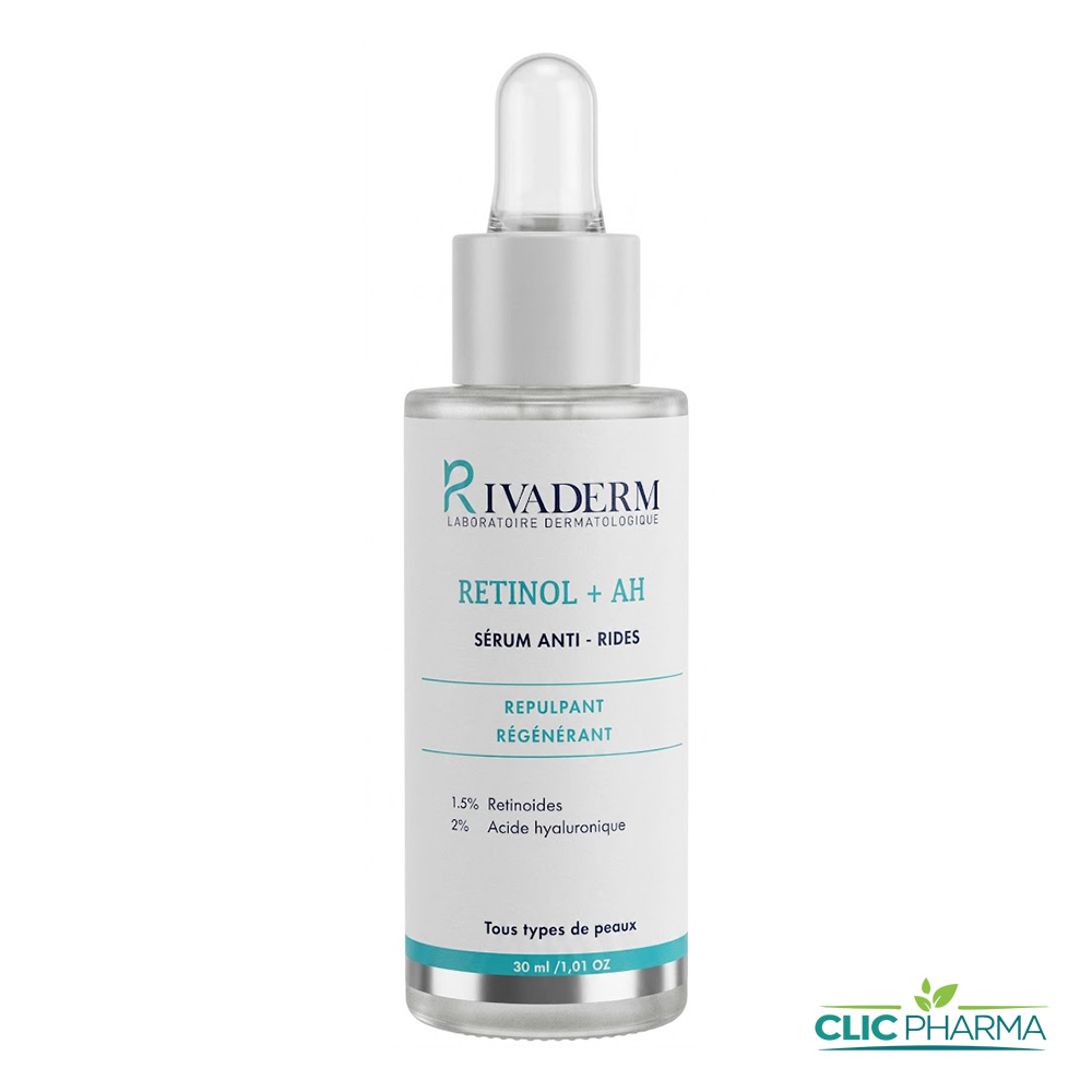 RIVADERM RETINOL+AH SERUM ANTI-RIDES 30ML